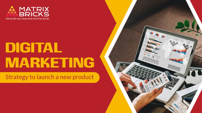 digital marketing strategy to launch a new product