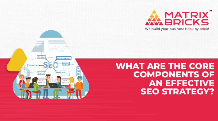 What are the core components of an effective SEO strategy?