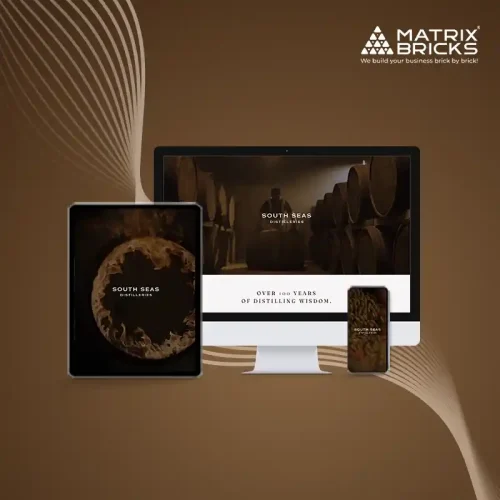 South Seas Website developed by Matrix Bricks