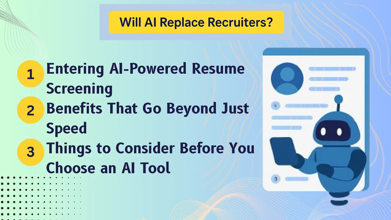 Recruitment curve with AI