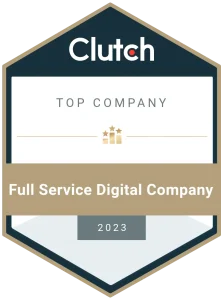 Top Clutch Full Service Digital Company 2023 Award - Matrix Bricks