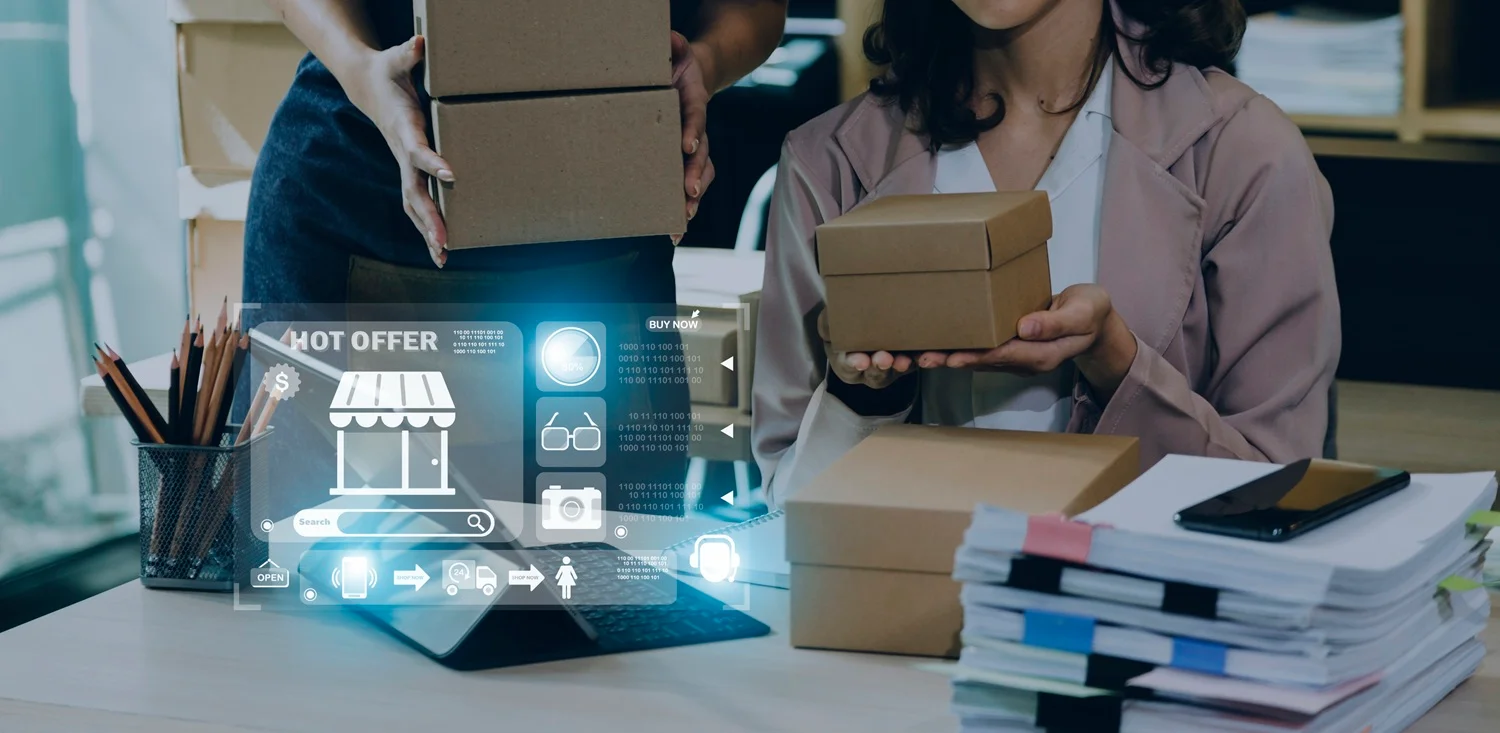 e-commerce innovation using AI and IoT across supply chain