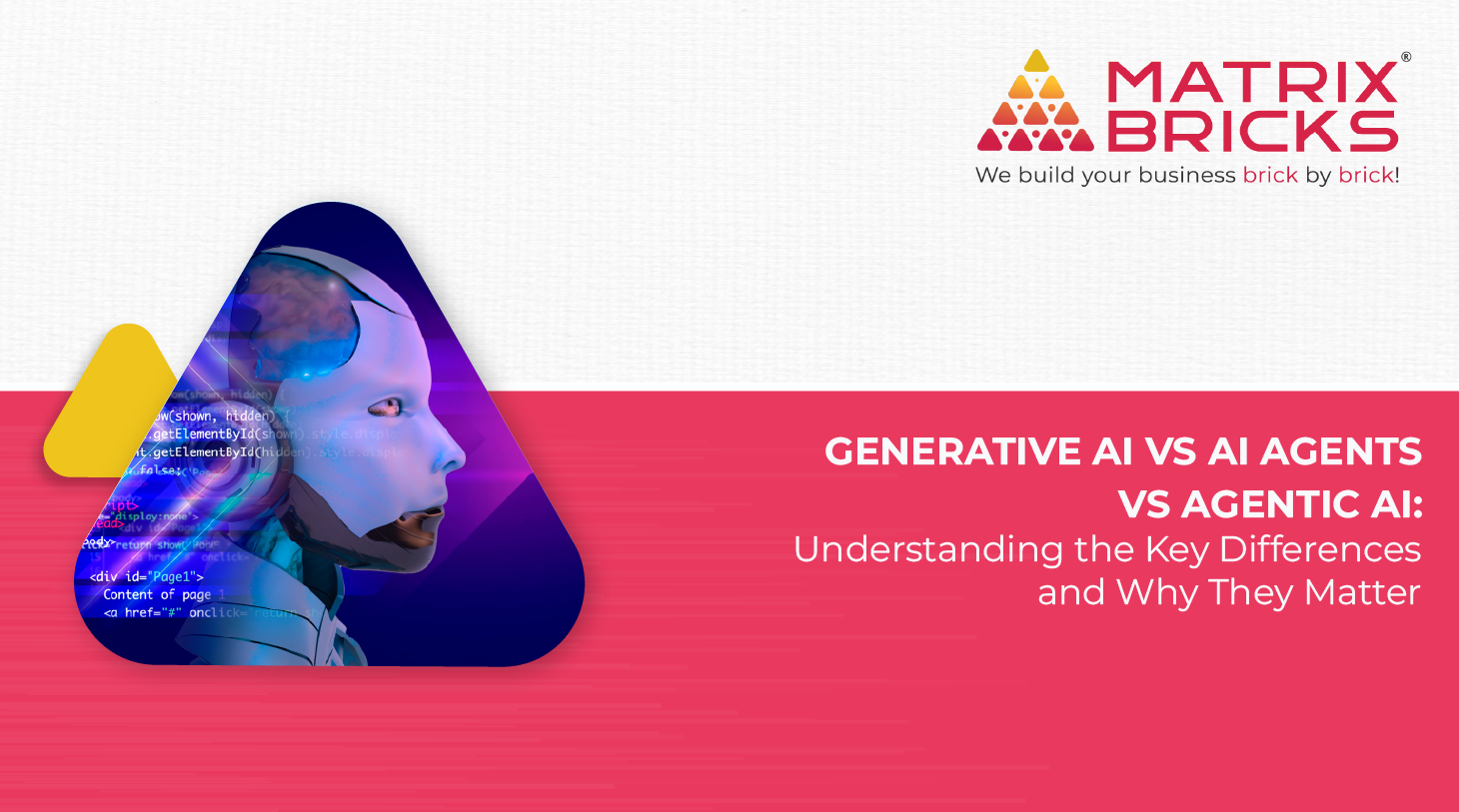 Generative AI vs AI Agents vs Agentic AI — understanding key differences and why they matter