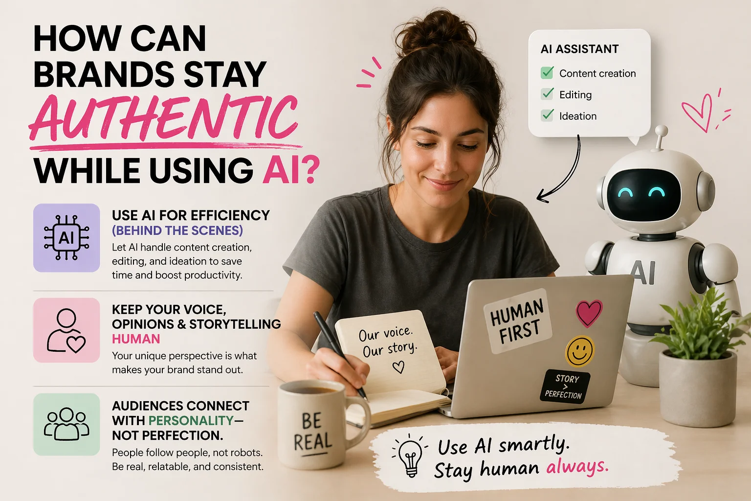 How brands stay authentic while using AI
