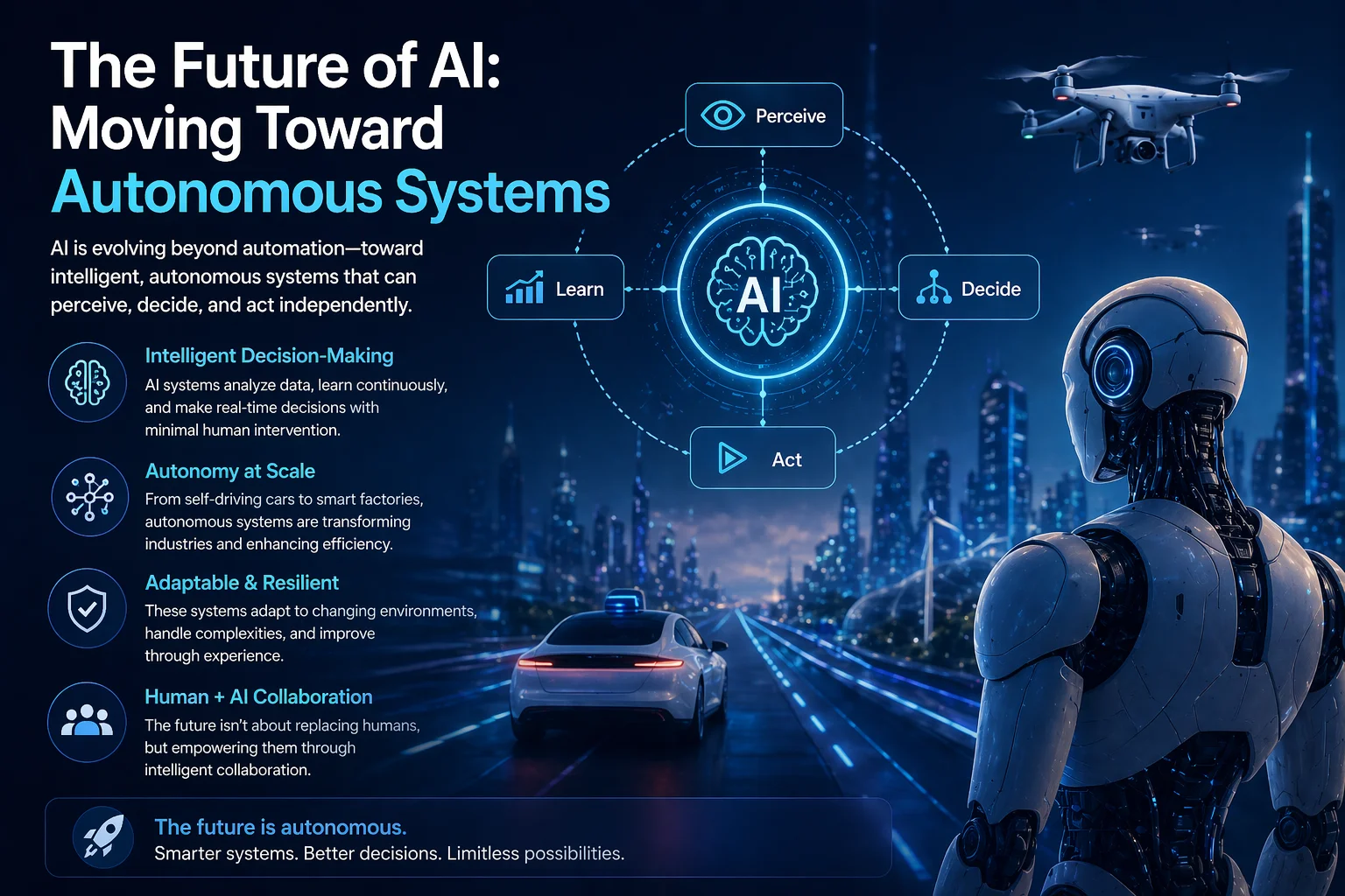 The Future of AI: Moving Toward Autonomous Systems
