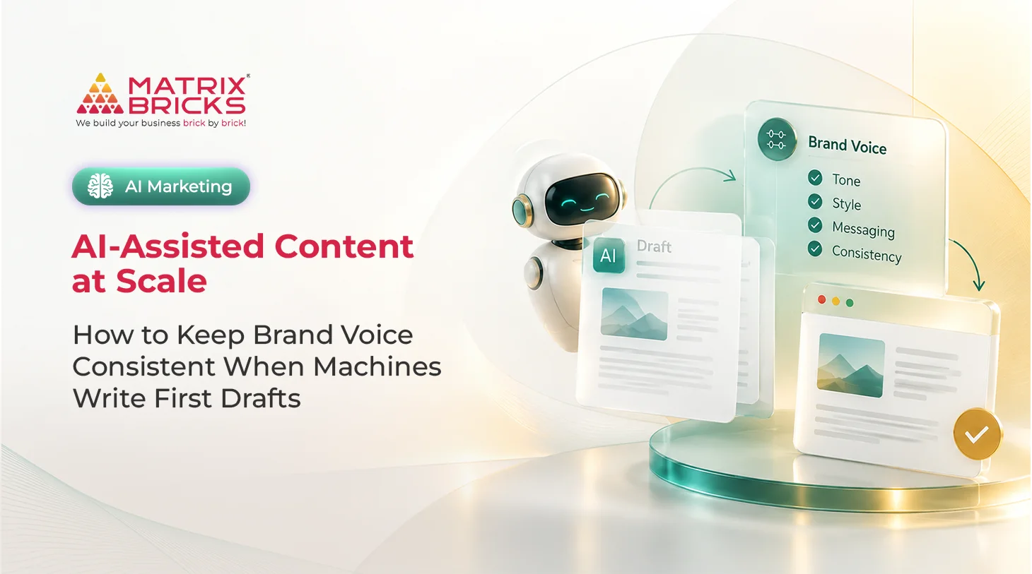 brand voice guidelines for AI Assisted Content